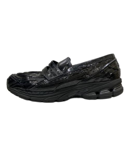 NEW BALANCE（ニューバランス）NEW BALANCE (ニューバランス) Black Crocエナメルローファー ブラック サイズ:29cmの古着・服飾アイテム