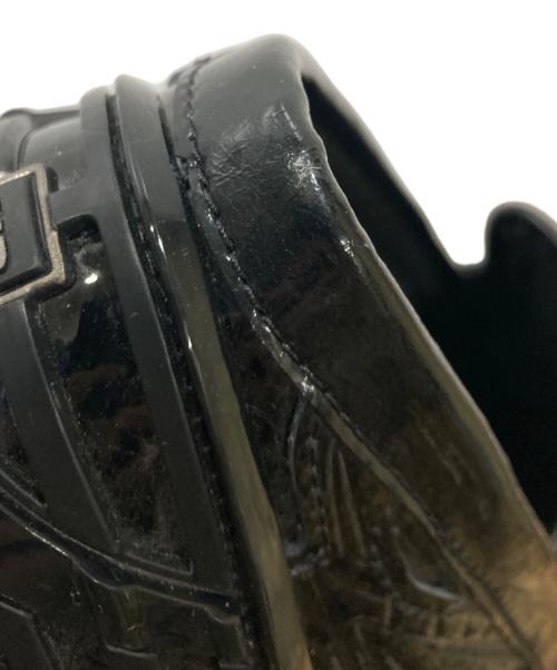 NEW BALANCE（ニューバランス）NEW BALANCE (ニューバランス) Black Crocエナメルローファー ブラック サイズ:29cmの古着・服飾アイテム
