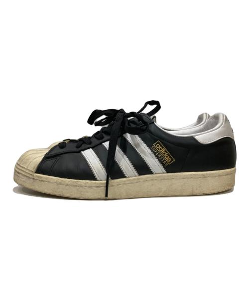 adidas（アディダス）adidas (アディダス) A BATHING APE (アベイシングエイプ) スニーカー ブラック サイズ:US9の古着・服飾アイテム