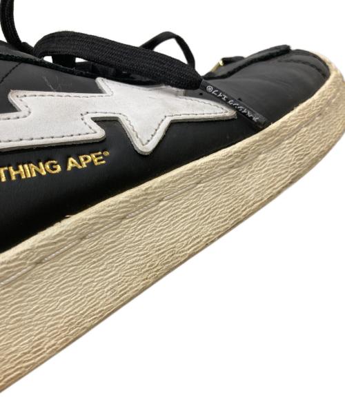 adidas（アディダス）adidas (アディダス) A BATHING APE (アベイシングエイプ) スニーカー ブラック サイズ:US9の古着・服飾アイテム