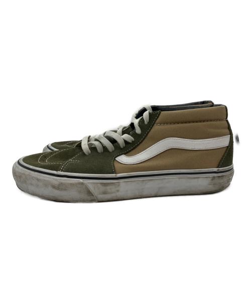VANS VAULT（バンズボルト）VANS VAULT (バンズボルト) JJJJound (ジョウンド) OG SK8-MID LX オリーブ サイズ:26.5の古着・服飾アイテム
