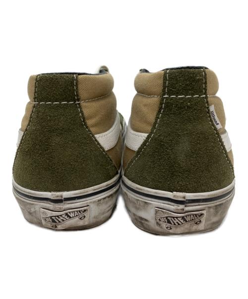 VANS VAULT（バンズボルト）VANS VAULT (バンズボルト) JJJJound (ジョウンド) OG SK8-MID LX オリーブ サイズ:26.5の古着・服飾アイテム