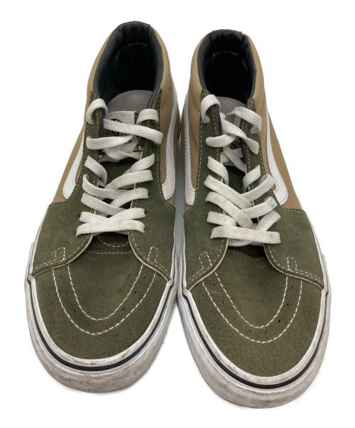 VANS VAULT（バンズボルト）VANS VAULT (バンズボルト) JJJJound (ジョウンド) OG SK8-MID LX オリーブ サイズ:26.5の古着・服飾アイテム
