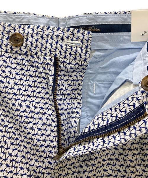 BROOKS BROTHERS（ブルックスブラザーズ）BROOKS BROTHERS (ブルックスブラザーズ) 総柄スラックス ホワイト サイズ:W31の古着・服飾アイテム