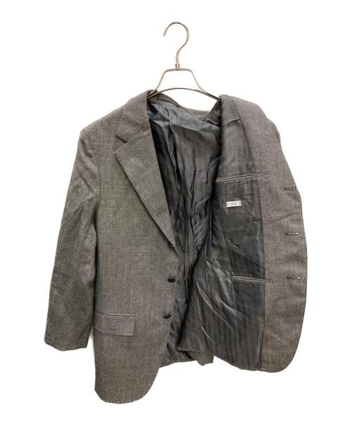 CARUSO（カルーゾ）CARUSO (カルーゾ) aida/ウールテーラードジャケット グレー サイズ:48の古着・服飾アイテム