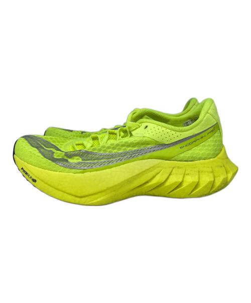 SAUCONY（サッカニー）SAUCONY (サッカニー) エンドルフィンプロ4 シューズ イエロー サイズ:US8.5の古着・服飾アイテム
