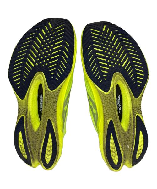 SAUCONY（サッカニー）SAUCONY (サッカニー) エンドルフィンプロ4 シューズ イエロー サイズ:US8.5の古着・服飾アイテム
