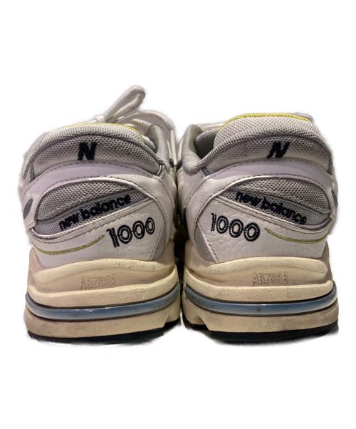 NEW BALANCE（ニューバランス）NEW BALANCE (ニューバランス) 1000ローカットスニーカー グレー サイズ:26.5cmの古着・服飾アイテム
