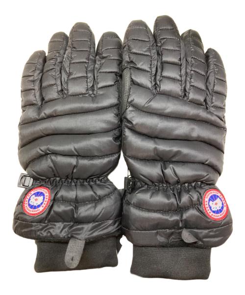 CANADA GOOSE（カナダグース）CANADA GOOSE (カナダグース) BEAUTY&YOUTH (ビューティーアンドユース) LIGHTWIGHT グローブ ブラック サイズ:S 未使用品の古着・服飾アイテム