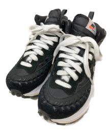 NIKE×sacai×Jean Paul GAULTIER（ナイキ×サカイ×ジャンポールゴルチェ）の古着「Vapor Waffle "Black/Black-White"」｜ブラック