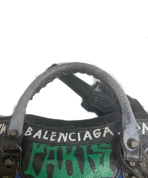 BALENCIAGA（バレンシアガ）BALENCIAGA (バレンシアガ) グラフィティ シティ 2WAYバッグ ブラックの古着・服飾アイテム