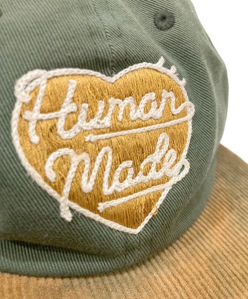 HUMAN MADE（ヒューマンメイド）HUMAN MADE (ヒューマンメイド) Olive Drab/キャップ カーキの古着・服飾アイテム