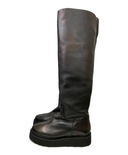 Caminando（カミナンド）Caminando (カミナンド) DEUXIEME CLASSE (ドゥーズィエム クラス) 別注KNEE HIGH BOOTS / ニーハイブーツ ブラック サイズ:8の古着・服飾アイテム