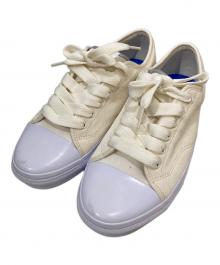 VANS×MIN-NANO（ヴァンズ×ミンナノ）の古着「V79CF ローカットスニーカー」｜ベージュ