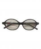 Buddy Optical×乱痴気バディーオプティカル×ランチキ）の古着「オーバルサングラス」｜ブラック