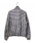 CREST CLOTHING (クレスト・クロージング) ギンガムチェックブルゾン ホワイト×ブルー サイズ:M：30000円