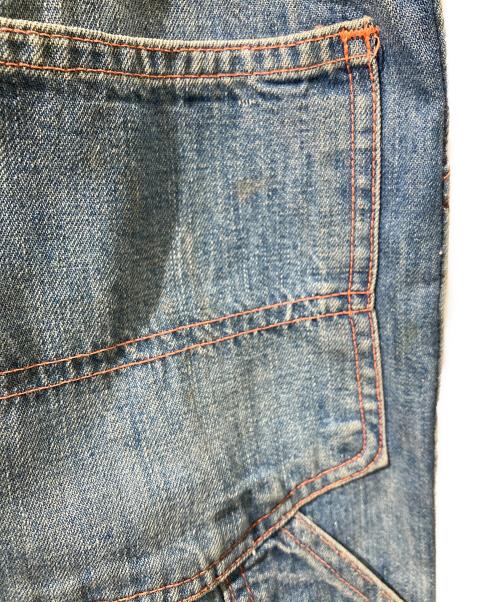 BIG SMITH（ビッグスミス）BIG SMITH (ビッグスミス) ヴィンテージペインターパンツ インディゴ サイズ:実寸W104股下76cmの古着・服飾アイテム