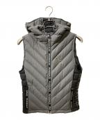 1piu1uguale3ウノピュウノウグァーレトレ）の古着「GOLF DOWN VEST/ゴルフダウンベスト」｜グレー