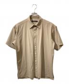 1piu1uguale3ウノピュウノウグァーレトレ）の古着「S/S BIG SHIRTS」｜ブラウン