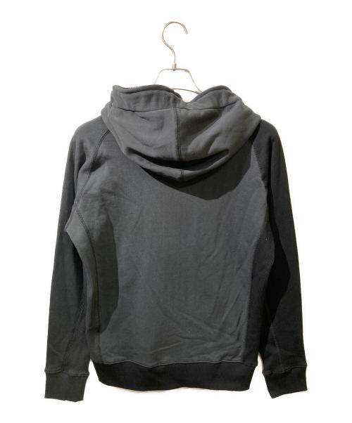 1PIU1UGUALE3 RELAX（ウノピゥウノウグァーレトレ リラックス）1piu1uguale3 relax (ウノピゥウノウグァーレトレ リラックス) セイムカラージップフーディー ブラック サイズ:Mの古着・服飾アイテム