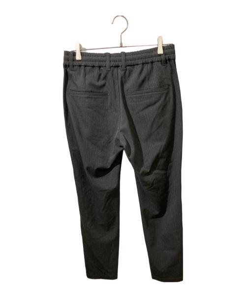 AKM（エーケーエム）AKM (エーケーエム) SOFT THERMO STRETCH HERRING BONE SWING EASY SINGLE PANTS ブラック サイズ:Mの古着・服飾アイテム