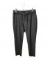 AKM（エーケーエム）の古着「SOFT THERMO STRETCH HERRING BONE SWING EASY SINGLE PANTS」｜ブラック
