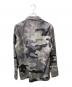 1piu1uguale3 (ウノピュウノウグァーレトレ) GOLF POLO CAMOUFLAGEポロシャツ グレー サイズ:Ⅵ：10000円