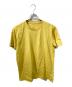 1piu1uguale3（ウノピュウノウグァーレトレ）の古着「S/S CREW/半袖Tシャツ」｜イエロー