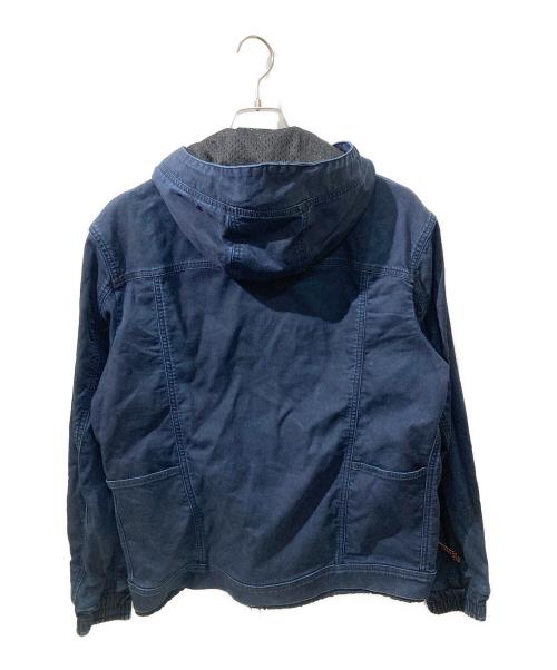 DIESEL（ディーゼル）DIESEL (ディーゼル) フードデニムジャケット インディゴ サイズ:Mの古着・服飾アイテム