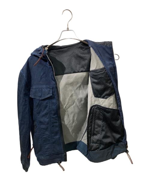 DIESEL（ディーゼル）DIESEL (ディーゼル) フードデニムジャケット インディゴ サイズ:Mの古着・服飾アイテム