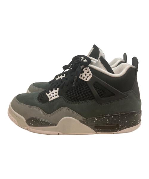 NIKE（ナイキ）NIKE (ナイキ) BRAND AIR JORDAN 4 RETRO BLACK/WHITE-ANTHRACITE-BLACK ブラック サイズ:US9.5の古着・服飾アイテム