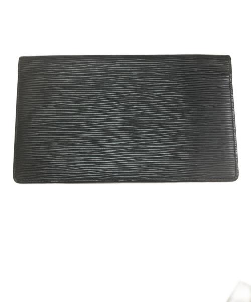 LOUIS VUITTON（ルイ ヴィトン）LOUIS VUITTON (ルイ ヴィトン) 手帳カバー ブラックの古着・服飾アイテム