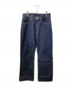 sssteinシュタイン）の古着「FLARE DENIM JEANS」｜インディゴ