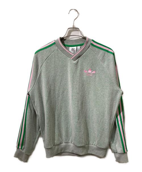adidas Originals（アディダスオリジナル）adidas originals (アディダスオリジナル) Adicolor 70S Vintage Sweatshirt グリーン サイズ:XSの古着・服飾アイテム