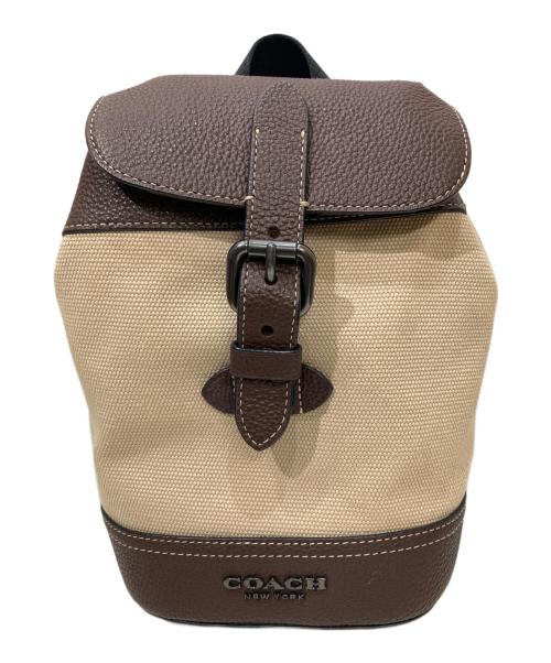 COACH（コーチ）COACH (コーチ) ハドソン スモール パック ベージュの古着・服飾アイテム