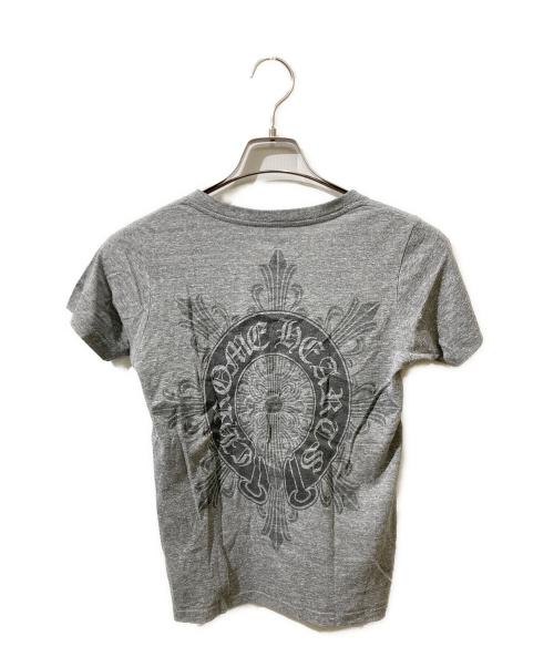CHROME HEARTS（クロムハーツ）CHROME HEARTS (クロムハーツ) ホースシュークロスプリントTシャツ グレー サイズ:XSの古着・服飾アイテム