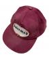 SAINT MICHAEL（セントマイケル）の古着「5PANNEL EAT ME CAP/ファイブパネル・イートミー・キャップ」｜レッド