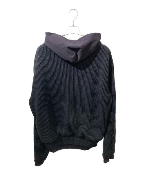 BALENCIAGA（バレンシアガ）BALENCIAGA (バレンシアガ) レイヤードジップアップカーディガン ブラック サイズ:1の古着・服飾アイテム