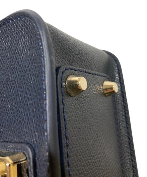 FURLA（フルラ）FURLA (フルラ) メトロポリスショルダーバッグ ネイビーの古着・服飾アイテム