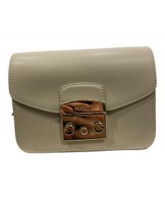 フルラ メトロポリス サッチェル 2way レザーバッグ 中古・古着通販】FURLA (フルラ) メトロポリス/サッチェル2WAY