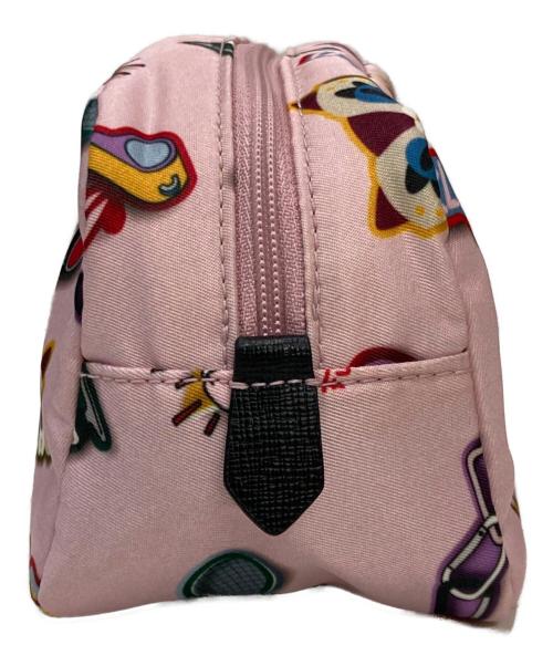 FURLA（フルラ）FURLA (フルラ) コスメポーチ ピンクの古着・服飾アイテム