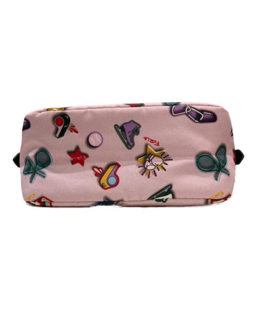 FURLA（フルラ）FURLA (フルラ) コスメポーチ ピンクの古着・服飾アイテム