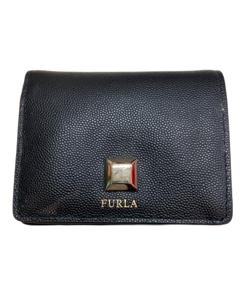 FURLA（フルラ）FURLA (フルラ) 2つ折り財布 ブラックの古着・服飾アイテム