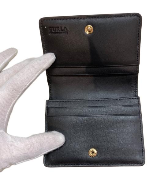 FURLA（フルラ）FURLA (フルラ) 2つ折り財布 ブラックの古着・服飾アイテム