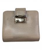 FURLAフルラ）の古着「メトロポリス/2つ折り財布」｜ベージュ