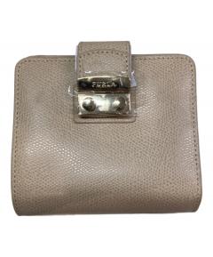 中古・古着通販】FURLA (フルラ) バビロン/2つ折り財布 イエロー 未