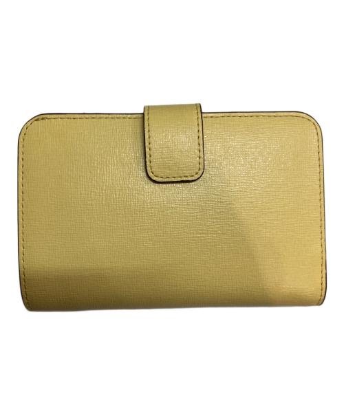 FURLA（フルラ）FURLA (フルラ) バビロン/2つ折り財布 イエロー 未使用品の古着・服飾アイテム