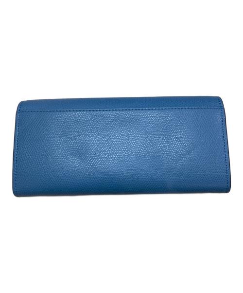 FURLA（フルラ）FURLA (フルラ) メトロポリス/フラップウォレット ブルー 未使用品の古着・服飾アイテム