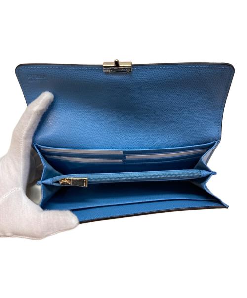FURLA（フルラ）FURLA (フルラ) メトロポリス/フラップウォレット ブルー 未使用品の古着・服飾アイテム