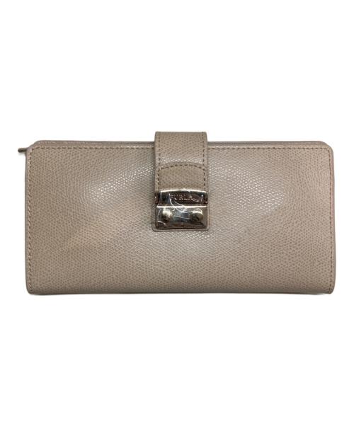 FURLA（フルラ）FURLA (フルラ) メトロポリス/ロングウォレット ベージュの古着・服飾アイテム